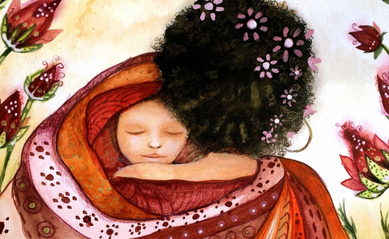 Mujer Con Su Hijo Dacc81ndole Abrazos